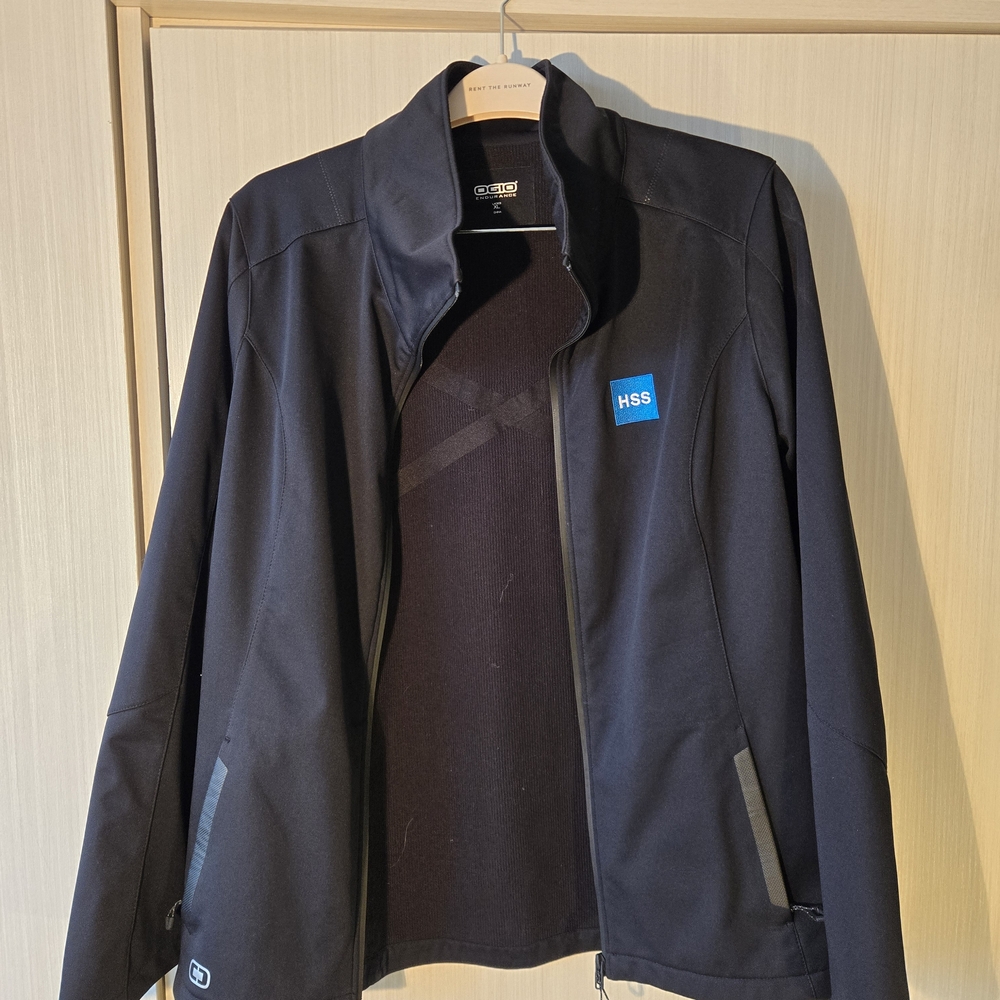 OGIO Endurance Ladies XL Black Ribbed Jacket HSS Hospital for Special Surgery